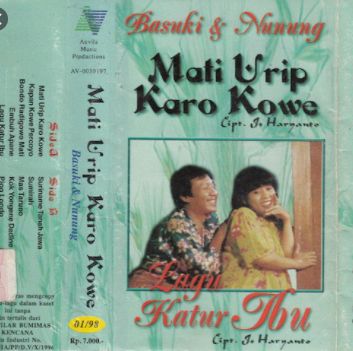 Mati Urip Karo Kowe-cover