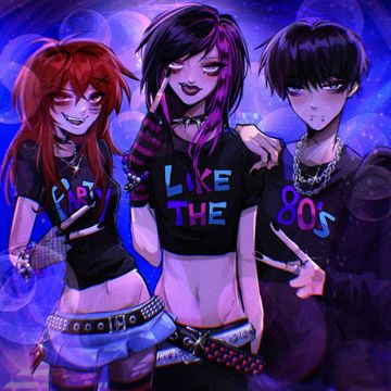 Party Like The 80s (w/ asteria & kets4eki)-cover