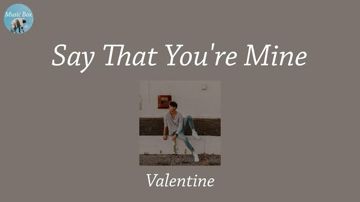 Say that you're mine-cover