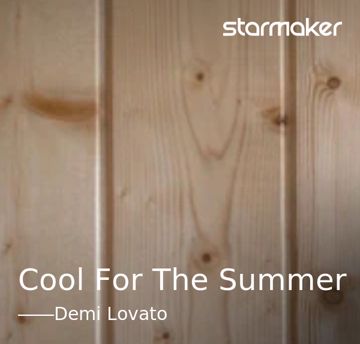 Cool For The Summer-cover