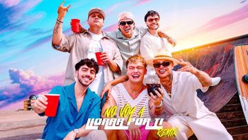 No voy a llorar por ti (Remix)-cover