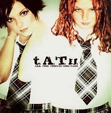 All The Things She Said Ver.-cover