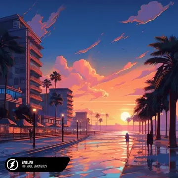 Bad Liar (Slowed)-cover