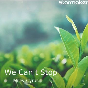 We Can't Stop-cover