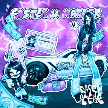 Faster n Harder - Sped Up-cover