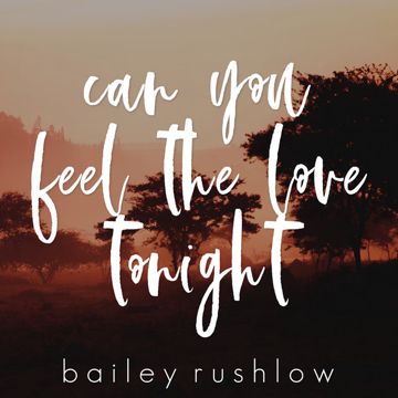 Can You Feel the Love Tonight (Acoustic)