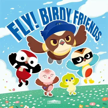 Fly! Birdy Friends (Korean Version)-cover