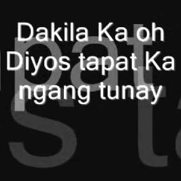 Dakila Ka O Diyos-cover