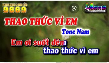 Thao thức vì em
