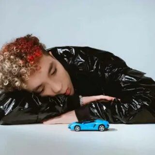 Синий Lamborghini-cover