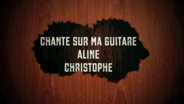  Christophe - Aline - karaoké sur guitare acoustique BY Nicolas In'Live-cover