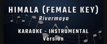 HIMALA - FEMALE KEY KARAOKE-cover