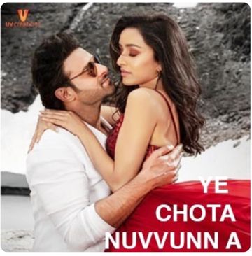 Ye Chota Nuvvunna Saaho (Telugu)-cover