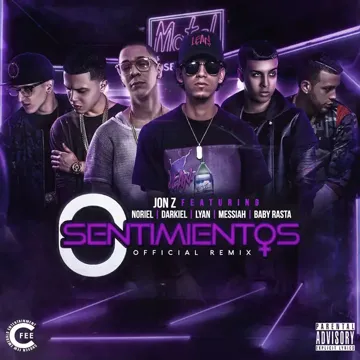 0 Sentimientos (Remix) [feat. Noriel, Darkiel, Lyan, Messiah & Baby Rasta]-cover