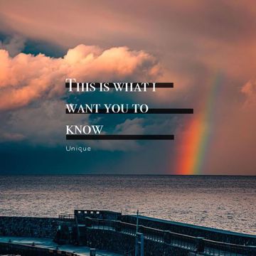 This is what i want you to know 伴奏-cover