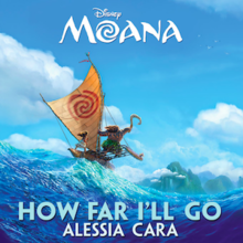 How far I'll go (official music)-cover