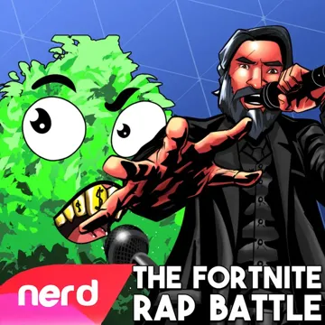 The Fortnite Rap Battle-cover