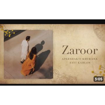 Zaroor by kirusona-cover