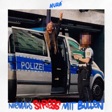 Niemals Stress mit Bullen-cover