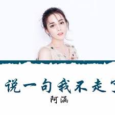 说一句我不走了