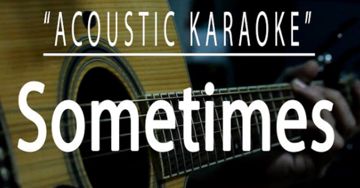 SOMETIMES BRITNEY SPEARS (ACOUSTIC KARAOKE)-cover