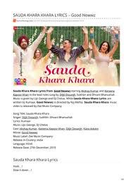 Sauda Khara Khara-cover