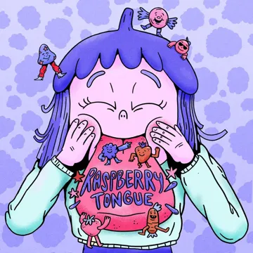 Raspberry Tongue-cover