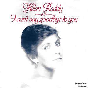 I Can't Say Goodbye To You -cover
