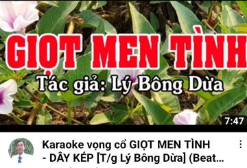 Vọng Cổ Giọt Men Tình