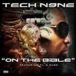 On the Bible-cover