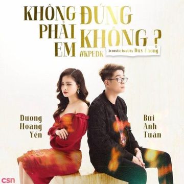 Không Phải Em Đúng Không?-cover