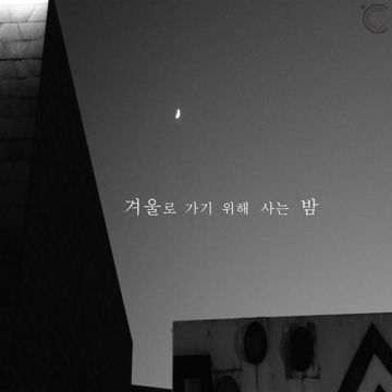 겨울로 가기 위해 사는 밤-cover