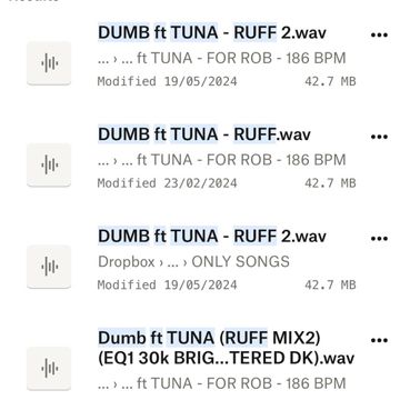 DUMB (feat. TUNA)-cover