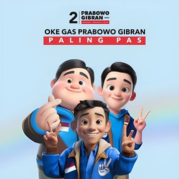 OK GAS PRABOWO GIBRAN PALING PAS