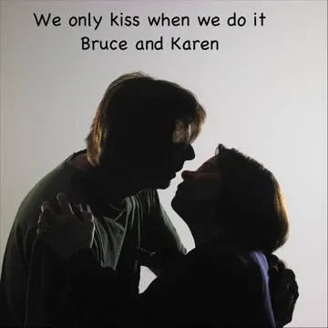 We Only Kiss When We Do It-cover
