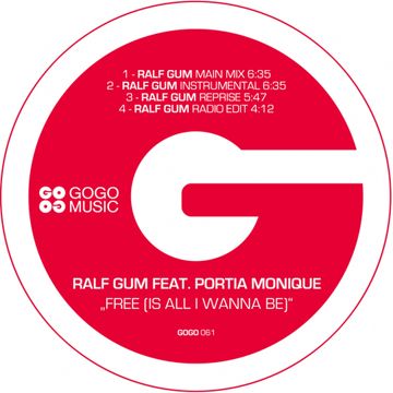 Free (Is All I Wanna Be) (Ralf GUM Radio Edit)-cover