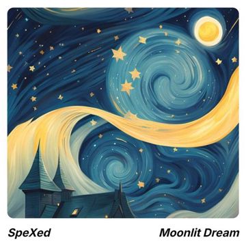 Moonlit Dream (Sped Up)-cover