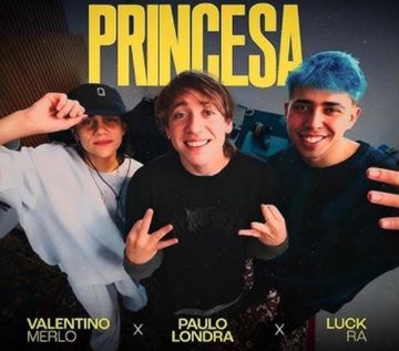 Princesa (Valentino Merlo, Paulo Londra & Luck Ra ft. RickyFlow)-cover