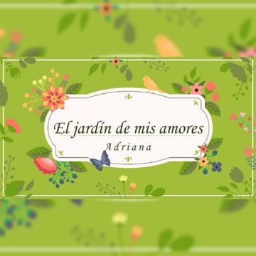 En el jardín de mis amores.-cover