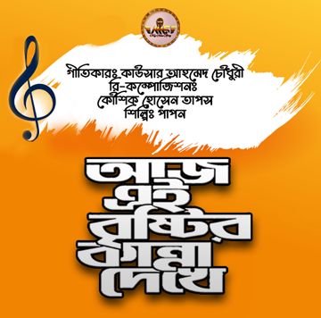 আজ এই বৃষ্টির কান্না দেখে-cover