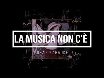 La musica non c’è-cover
