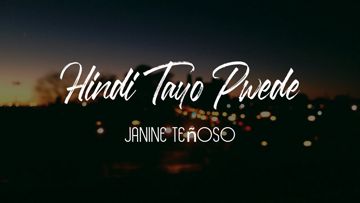 Hindi Tayo Pwede (Track by Legend Lewol)-cover