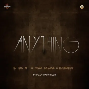 Anything (feat. Tiwa Savage & Burna Boy)-cover
