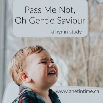 Pass Me Not O Gentle Savior-cover