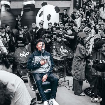 戴白毡帽的Jay-z