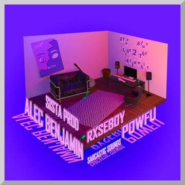 Eyes Blue Like The Atlantic, Pt. 2 (feat. Powfu, Alec Benjamin & Rxseboy) [feat. Sarcastic Sounds]-cover