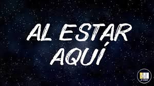 Al estar aquí (mujer)-cover