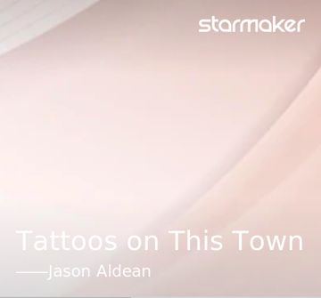 Tattoos on This Town-cover