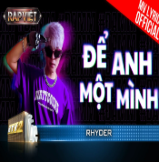 ĐỂ ANH MỘT MÌNH-cover