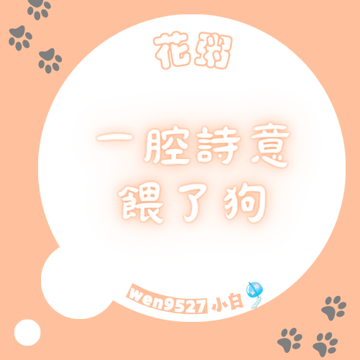 一腔詩意餵了狗-cover